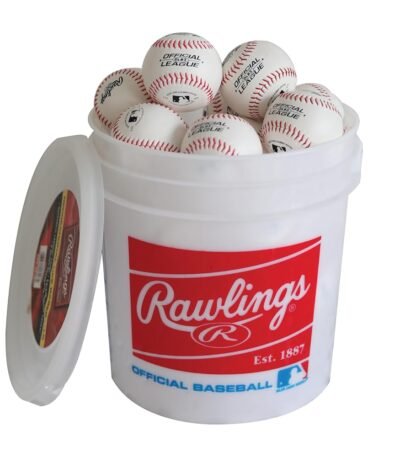 Rawlings | Official League Recreational Use Practice Baseballs | Youth/8U | OLB3 | Bucket | 24 Count