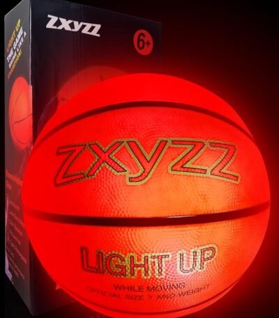 Rechargeable Glow in the Dark Basketball, LED Light Up Basketball with Accessories, Cool Toys for Birthday Easter Gifts Ideal, Stuff Ages for 8 9 10 11 12 13 14 15 Years Old...