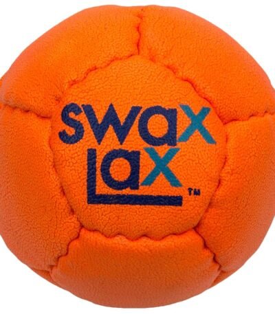 SWAX LAX Lacrosse Training Ball - Indoor Outdoor Practice Less Bounce & Rebounds