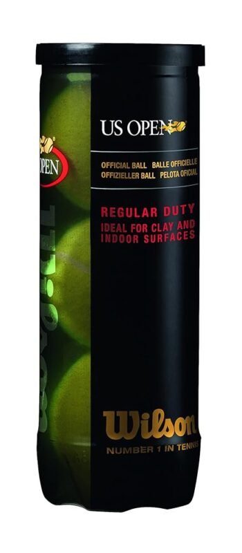 WILSON US Open Tennis Balls - 3 Balls