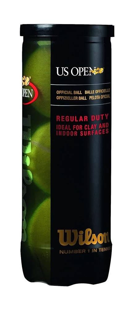 WILSON US Open Tennis Balls - 3 Balls